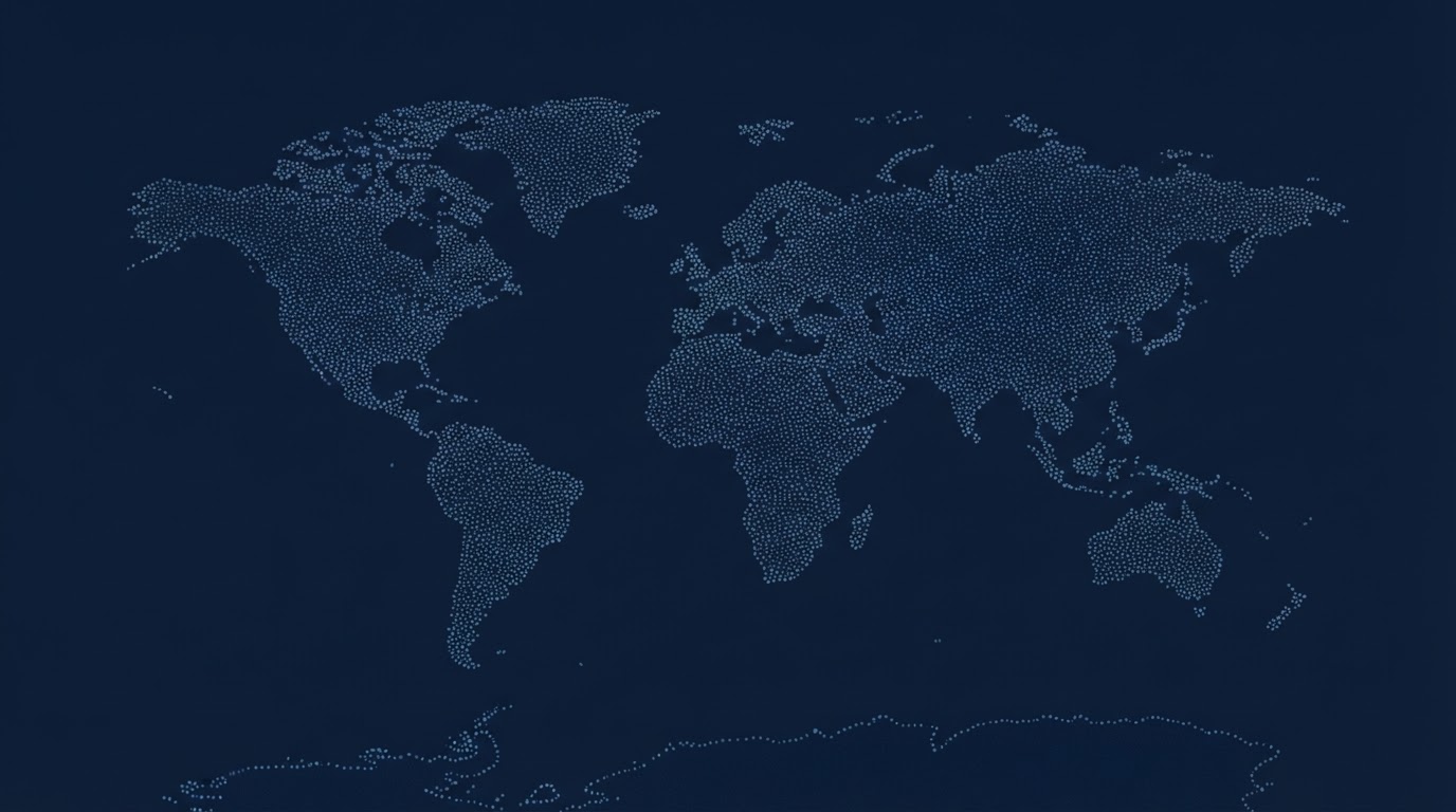 World map showing Silvatec's international reach